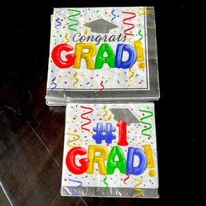 Graduation napkins 🎓